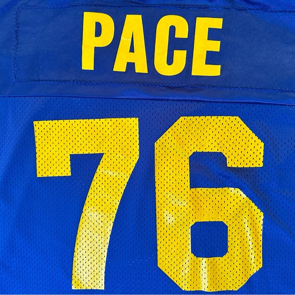 Champion Men St Louis Rams Orlando Pace 76 Jersey Sz‎ XXL - Picture 4 of 8